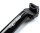 Patent Sattelstütze Alu schwarz/silber CNC Qualität350 mm schwarz 31,6 mm