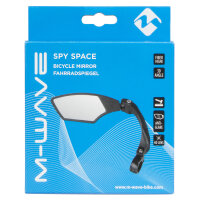 Fahrradspiegel R&uuml;ckspiegel spy space M-WAVE entspiegelt, klasklar, schlagfest