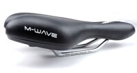 Komfort Fahrradsattel sportlich Mittelrinne M-WAVE COMP VI, Race & MTB